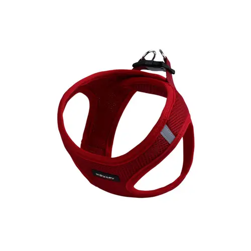 Jardin & solutions:Harnais pour chat coloris rouge Wouapy Soft - Taille unique