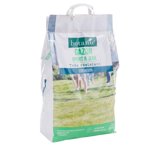 Équipement pour le jardin:Graines de gazon à semer sports et jeux pour création botanic® - 5 kg