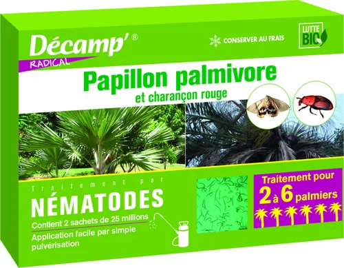 Espace vert sélection：Nématodes contre papillon palmier 50 millions