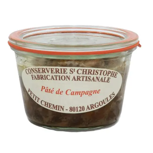 Sélection nature：Pâté de campagne nature Conserverie St Christophe - 270 g