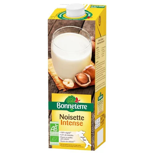 Espace vert utile:Boisson Noisette intense bio Bonneterre - 1 L