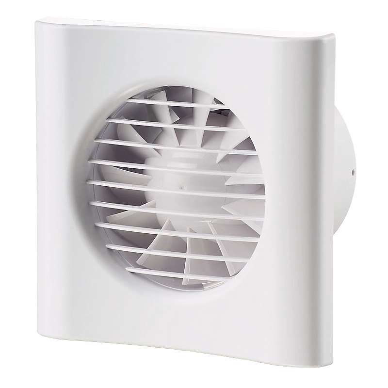 Aérateur extracteur d'air intermittent silencieux basse conso MF 100 mm – Commande Interrupteur avec minuterie