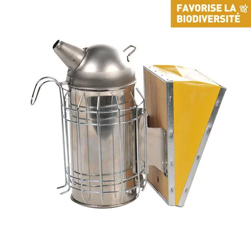 Choix extérieur：Enfumoir basique en inox avec protection 26x13x24