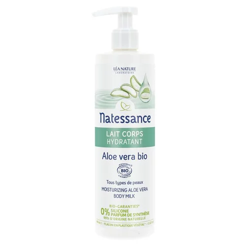 Jardin au naturel:Lait Corps Aloe Vera flacon pompe 400ml
