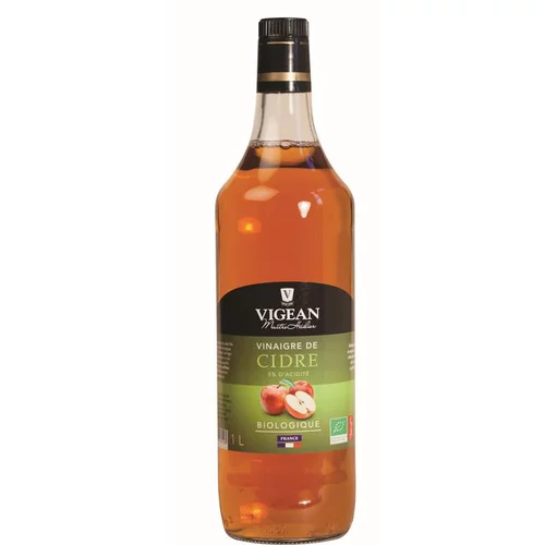 Bien pensé jardin:Vinaigre de cidre bio origine France en bouteille de 1 L