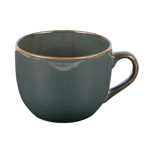 Confort dehors:Bol en grès vert Jumbo Ø 12,5 cm Elyas - 75 cl