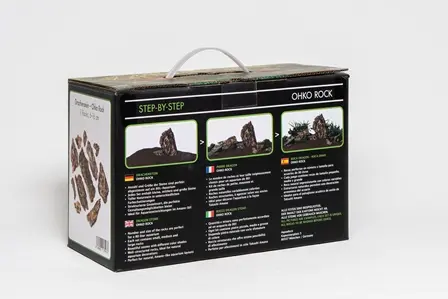 Bien au jardin:Kit déco pour aquarium de 80 L Aquadeco Dragon Stone - les 11 pièces