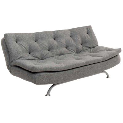 Canapé convertible 3 places Rivo (Gris clair)