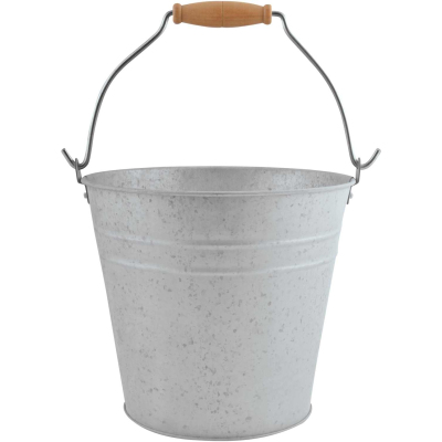 Seau en zinc patiné Tradition (5 litres)