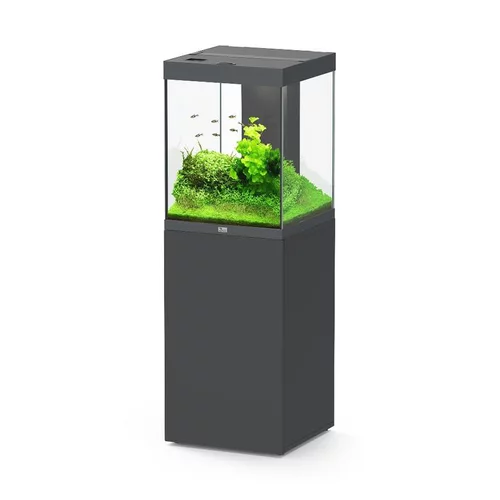 Accessoire extérieur：Ensemble aquarium équipé et meuble Tower coloris gris anthracite - 163 L