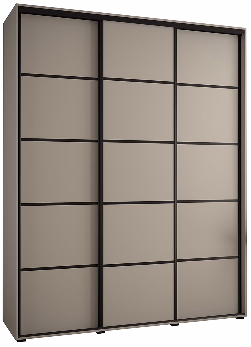 Armoire Dakota 4 a portes coulissantes 200/60/235 – 3 portes