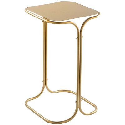 Bout de canapé en métal Seat (Doré)