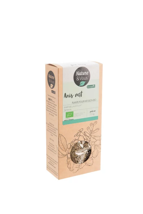 Une idée maline pour l’extérieur:Infusion bio anis vert semence Nature & Vous – 100 g