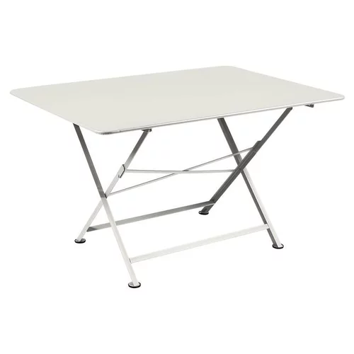 Facile jardin:Table pliante en acier gris argile Fermob Cargo - 128 x 90 x 74 cm