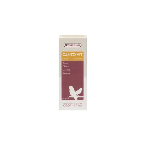 Pour votre extérieur:Vitamines stimulantes liquides pour le chant des oiseaux exotiques Versele Laga Canto-Vit - 30 ml