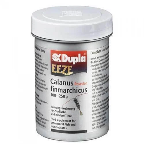 Accessoire au jardin：Poudre d'alimentation pour poisson DUPLA EEZE Calanus - 160 ml/40 g - 100-250 microns