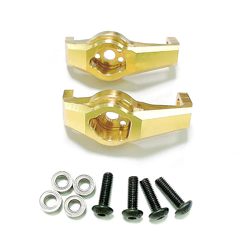 1 paire de roulettes en laiton TRX4 68 g – pour véhicules à chenilles Traxxas TRX4/TRX6 1/10 RC