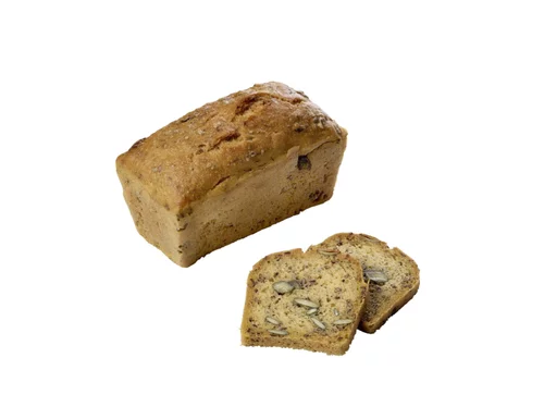 Moderne extérieur:Pain maïs et graines de courge bio moulé Belledonne - 350 g