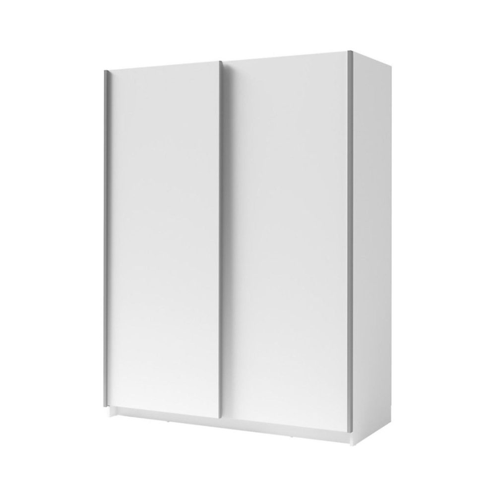 Armoire GOZU 151 cm avec 2 portes coulissantes Blanc – Réf. CPIBBYALI2537264111