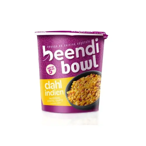 Pour personnaliser vos extérieurs:Bowl bio dhal indien Beendi - 70 g