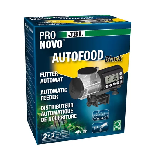 Facile jardin:Distributeur de nourriture noir JBL Pronovo Autofood