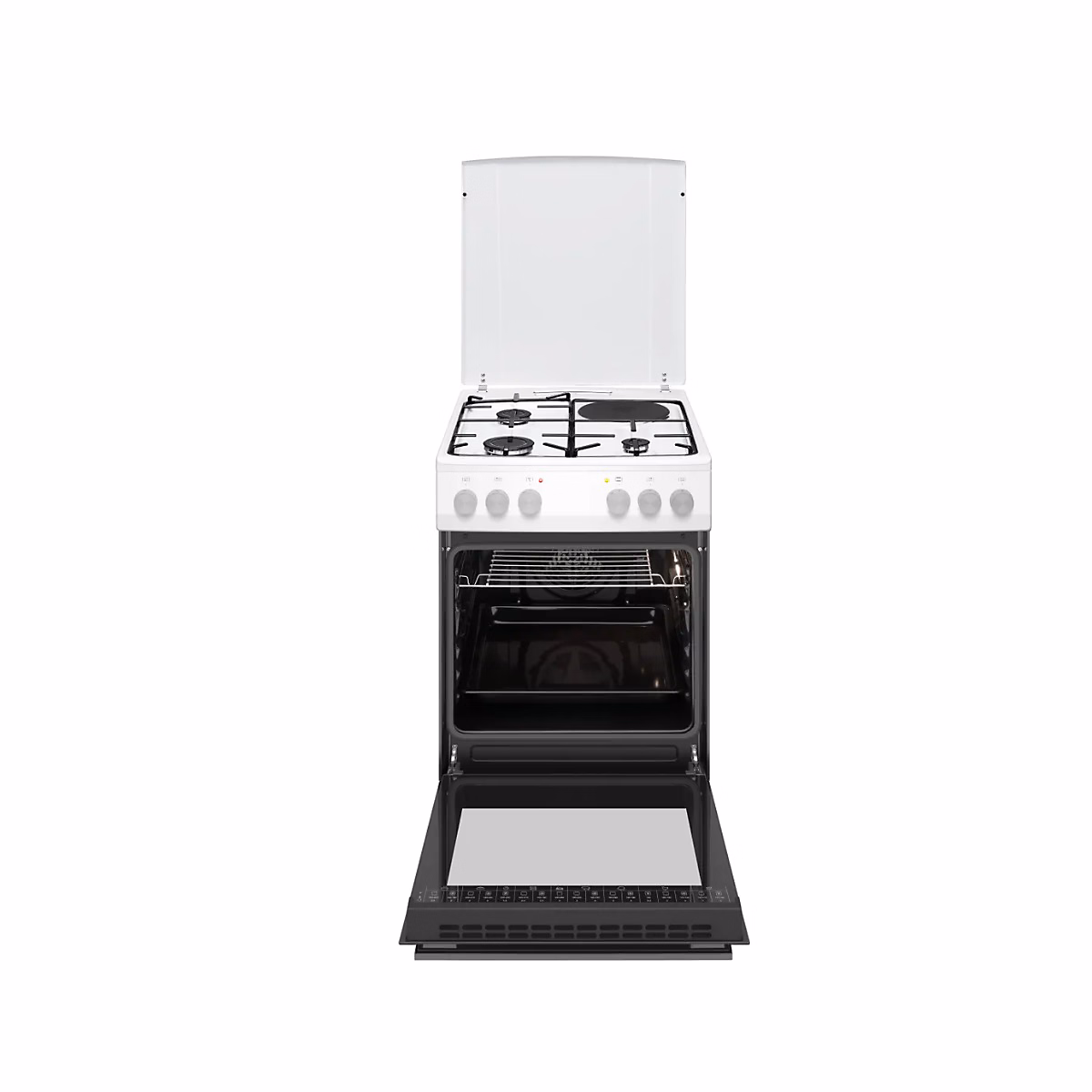Cuisinière mixte 62l 4 feux blanc Fagor FACM103B | Cuisinière