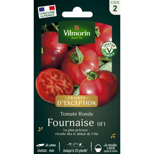 Sélection malin:Sachet de semences potagères graines de tomate fournaise HF1 Graines d'Exception