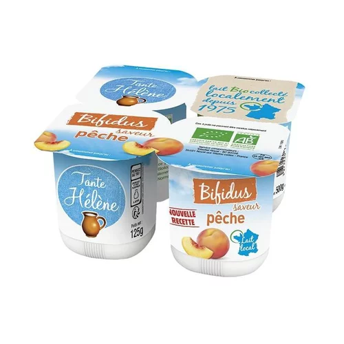 Sélection extérieur:Bifidus saveur pêche Tante Hélène - 500 g