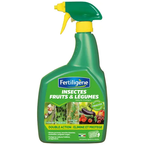 Le bon choix pour le jardin:Insecticide pour culture potagère et fruitière - 800 ml