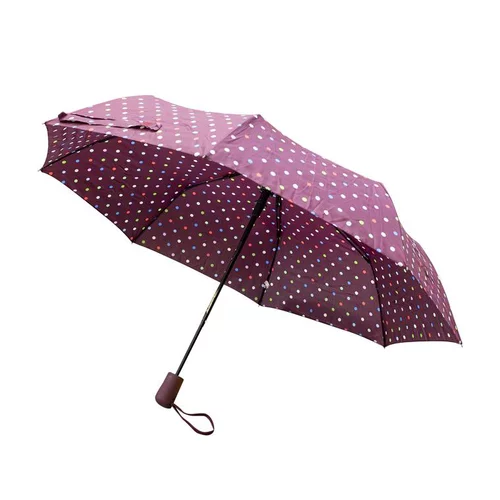 Idée extérieure：Parapluie lorient bordeaux en acier et polyester