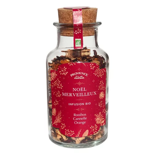 Espace vert utile：Tisane de Noël à l'orange et cannelle Provence d'Autan - 70 g