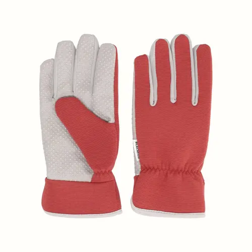 Malin au jardin：Gant Agrip coloris terracotta en maille polyester Blackfox - taille 8