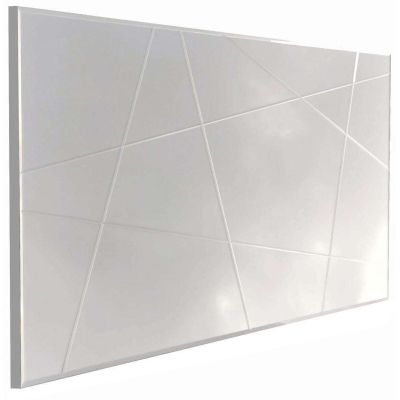 Miroir en verre 130 x 62 cm (Silver)