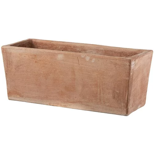 Jardin & maison:Jardinière Moderne en terre claire 24 L 60x20x20 cm