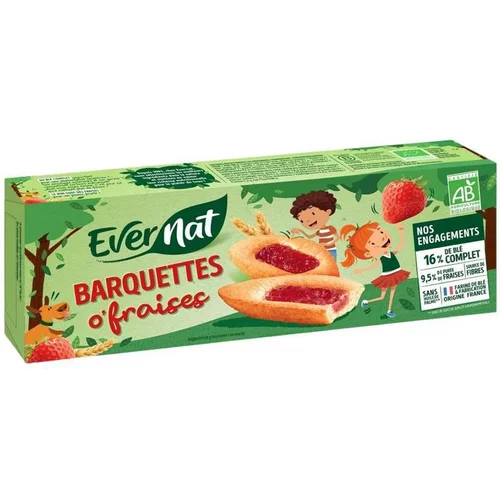 Jardin solution:Barquettes O’fraises en paquet de 120 g