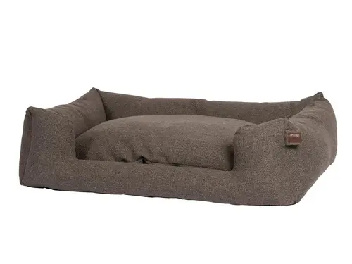 Pour votre espace:Panier pour chien coloris beige Fantail Eco Snooze Deep Taupe - 110 x 80 cm
