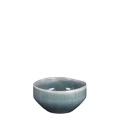 Pour équiper vos extérieurs:Coupe coloris bleu en grès Rhéa - 12,5 cm