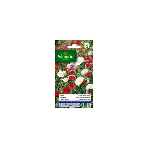 Pour un jardin plus agréable:Graines de Coquelicot double Shirley varié Vilmorin - graines à semer