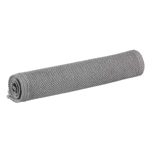 Facile au jardin:Tapis de bain uni Etia gris perle 64x54 cm