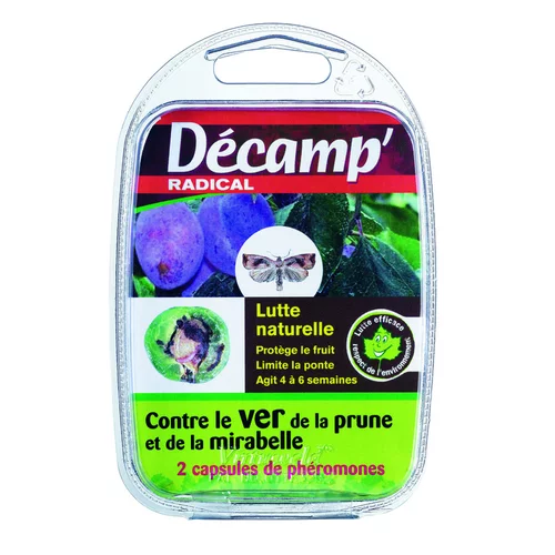 Jardin tendance：Phéromone pour ver de la prune x 2