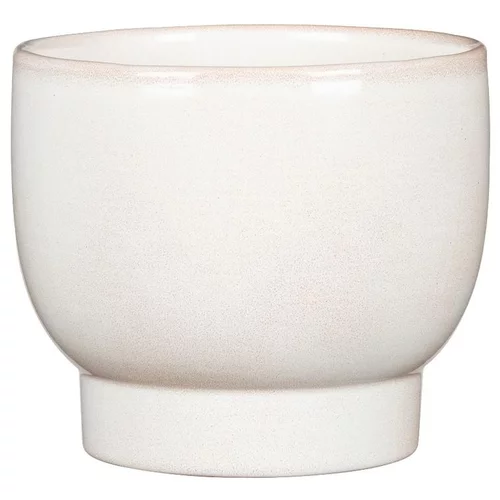 Pour vos extérieurs:Cache-pot en céramique blanc Scheurich 930 Opale - Ø 18 cm
