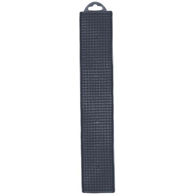 Tapis égouttoir longiligne en pvc (Gris)