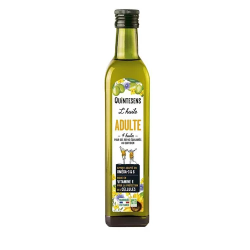 Esprit jardin：Huile adulte bio Bio Quintesens – 500 ml
