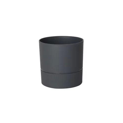 Pour un jardin agréable:Pot rond Aquaduo gris anthracite 1,4 L