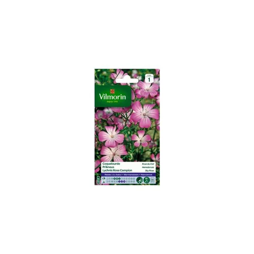 Solution simple：Graines de Coquelourde Rose du Ciel Vilmorin - graines à semer