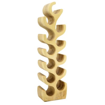Porte-bouteilles design en bois de suar