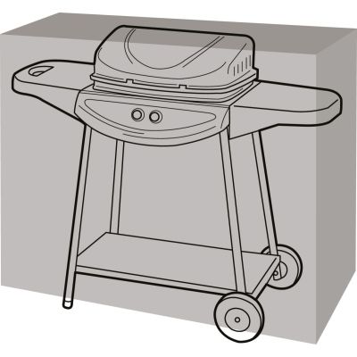 Housse de protection barbecue rectangulaire (124 cm de long)