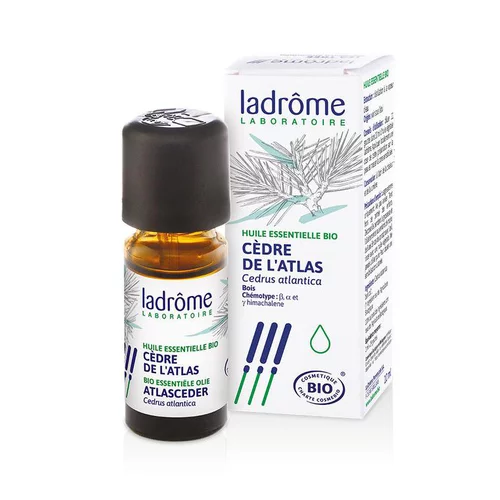 Extérieur confort：Huile essentielle bio de Cèdre de l'atlas Ladrôme - 10 ml