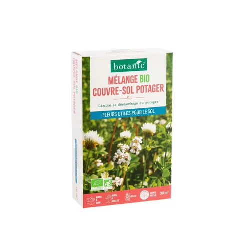 Style nature：Mélange de graines couvre-sol pour potager bio botanic® - graines à semer (30 m²)