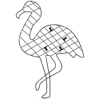 Pêle-mêle photos LED Flamant rose (Noir)